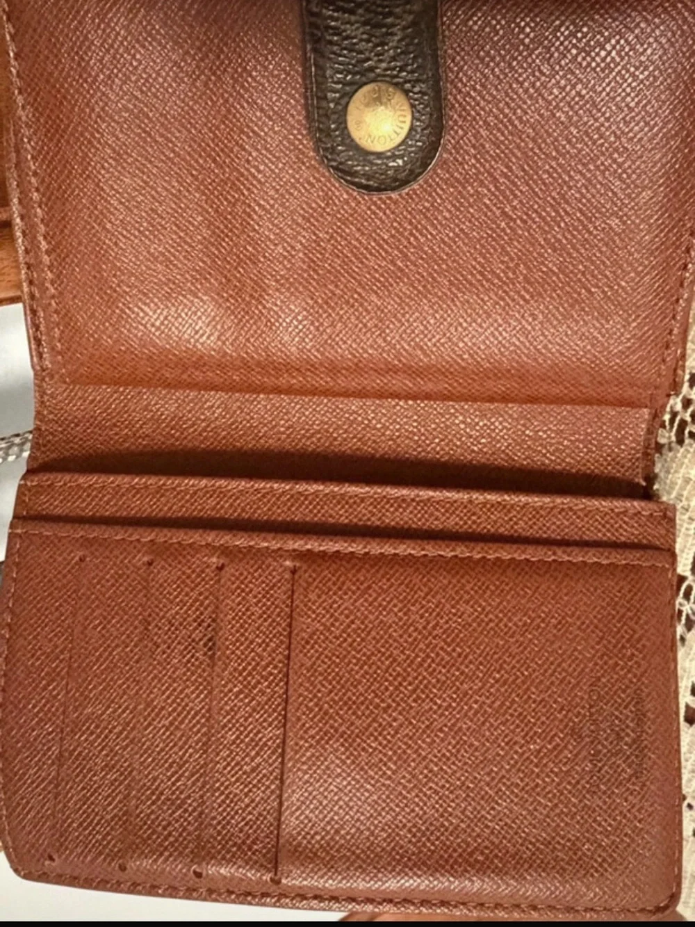 LV Monogram Porte Monnaie Viennois Bifold Wallet